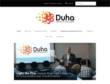 Tablet Screenshot of duha-ce.com